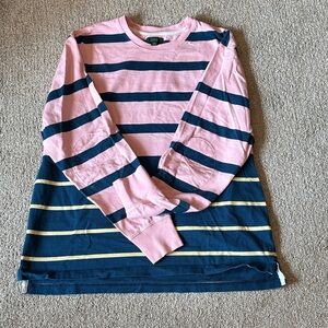J. Crew Vintage Striped Crewneck